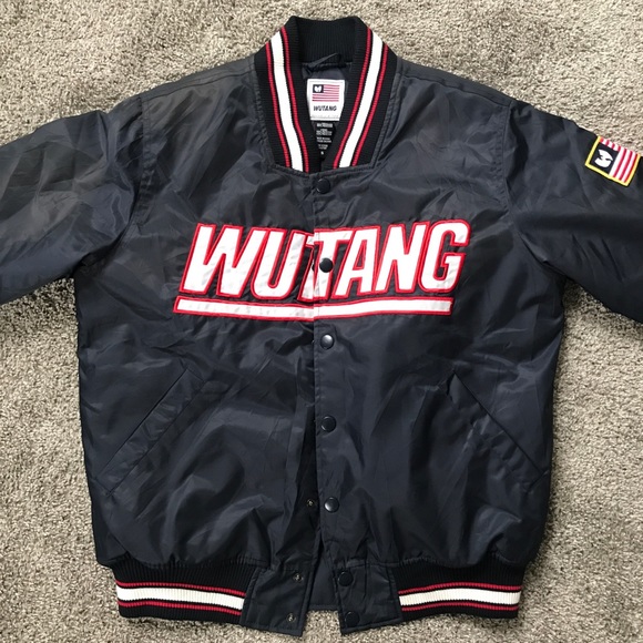 Wu-Tang Jacket Size Small/Medium RARE Authentic Navy Blue Raekwon Rza Gza U-God - Picture 2 of 14